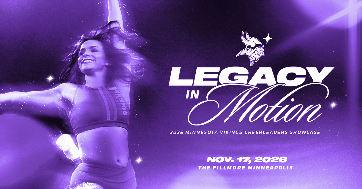 2026 Minnesota Vikings Cheerleaders Showcase