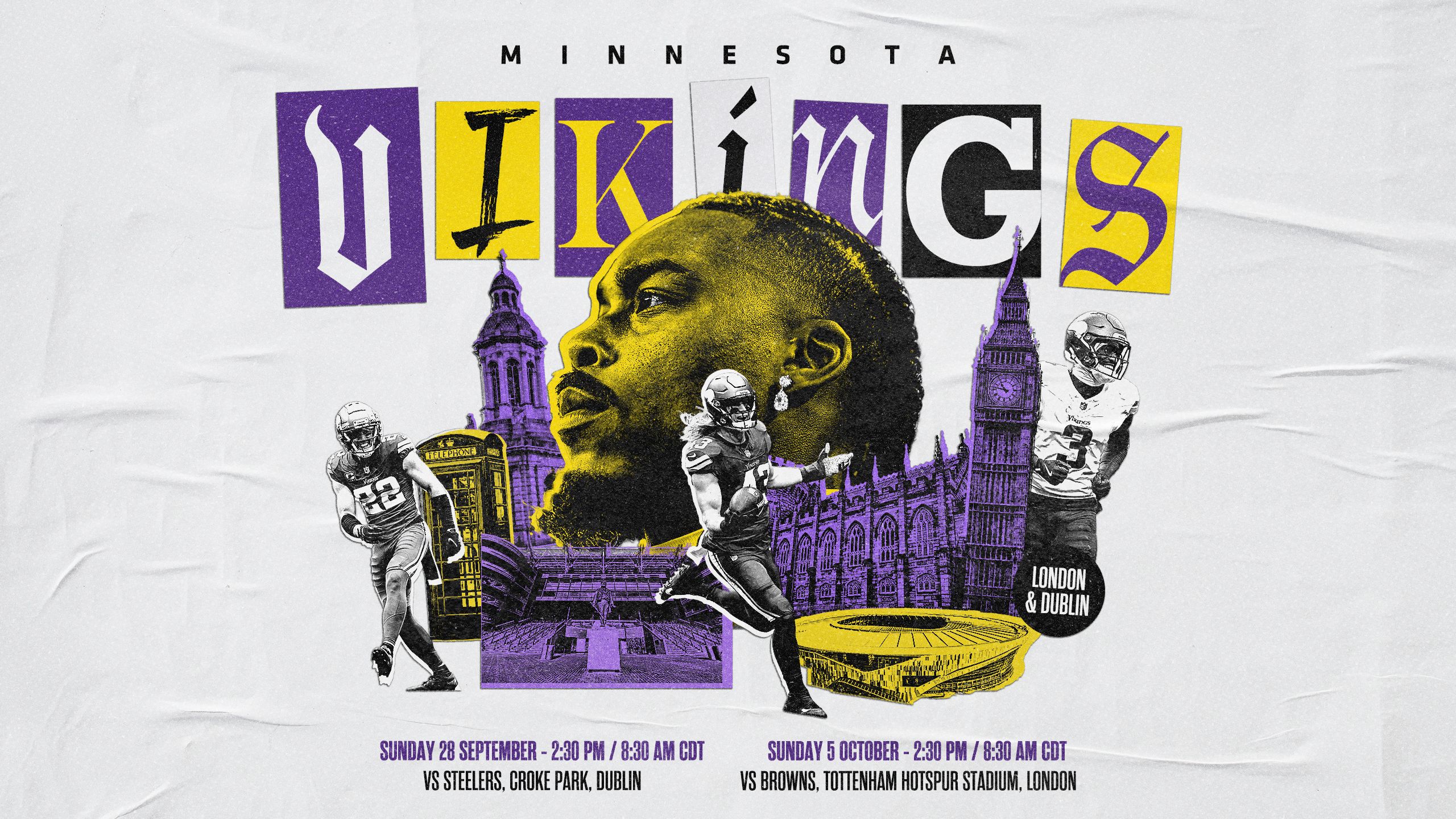 Vikings To Play Back-To-Back International Games In 2025
