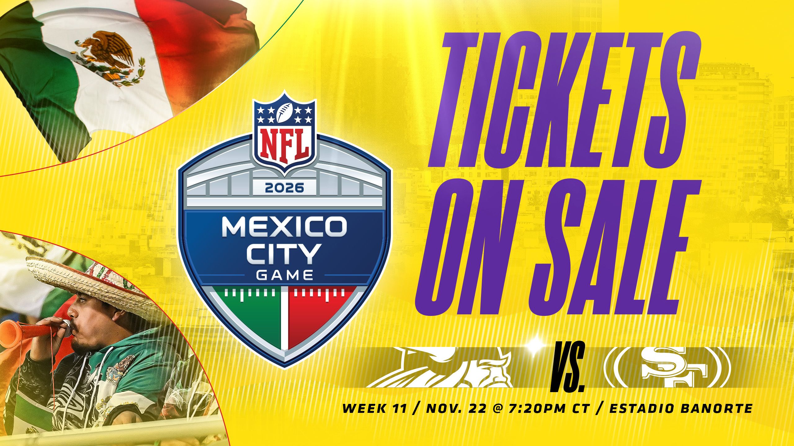 The Vikings are Headed to Mexico City!