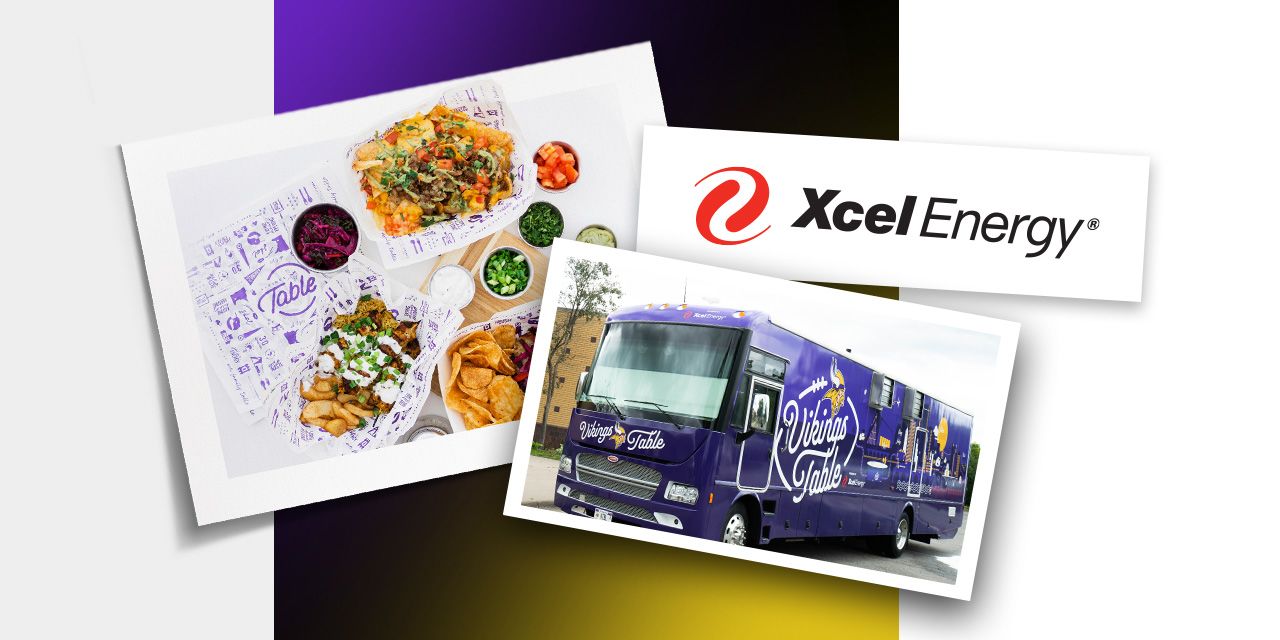 Vikings Table Powered by Xcel Energy