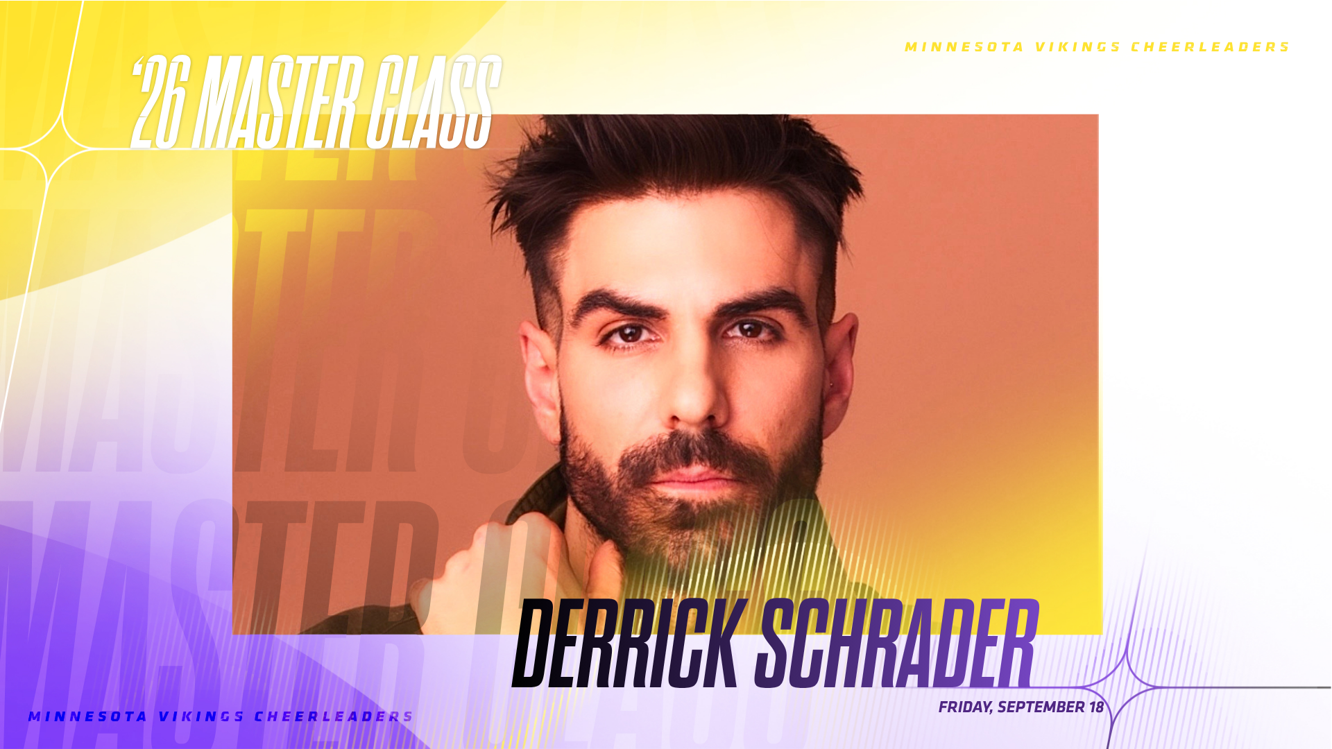 Sept. 18 | Derrick Schrader
