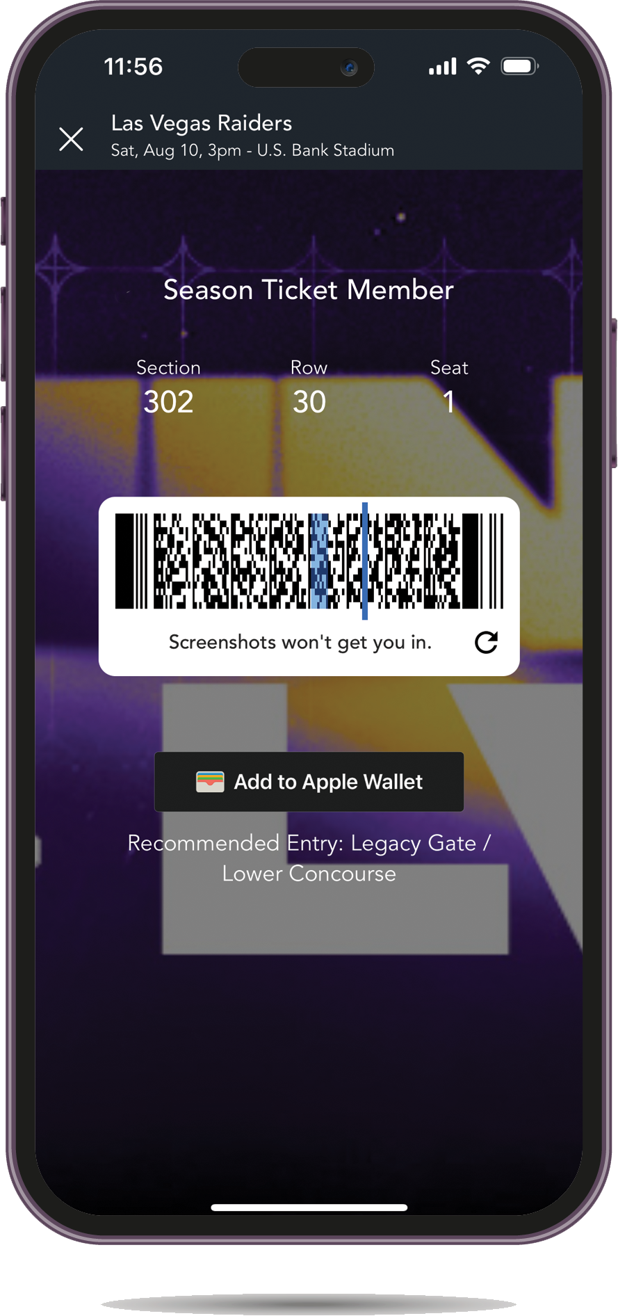 Rolling Barcode Via Vikings App