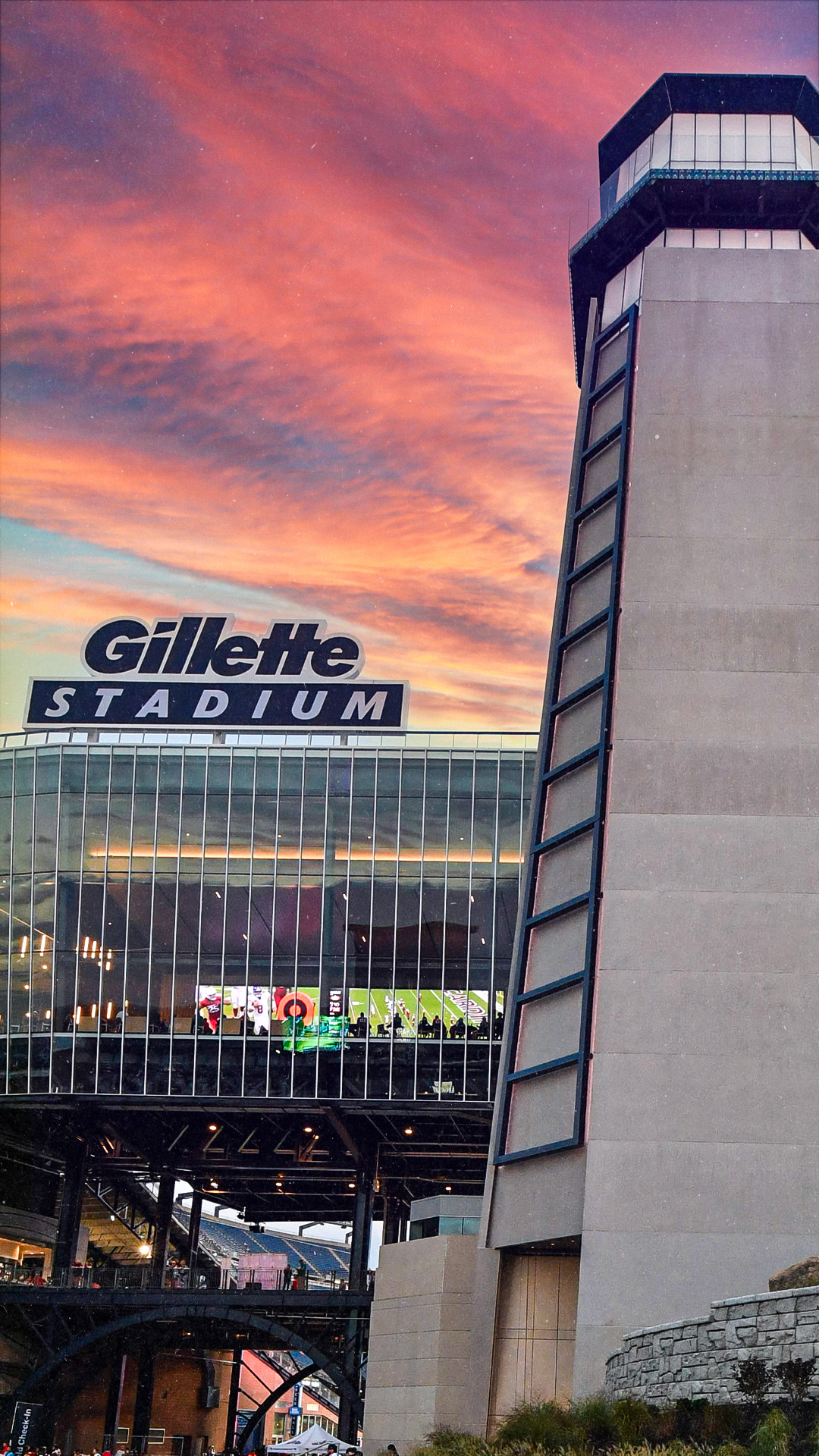 Download New England Patriots At Gillette Stadium Wallpaper