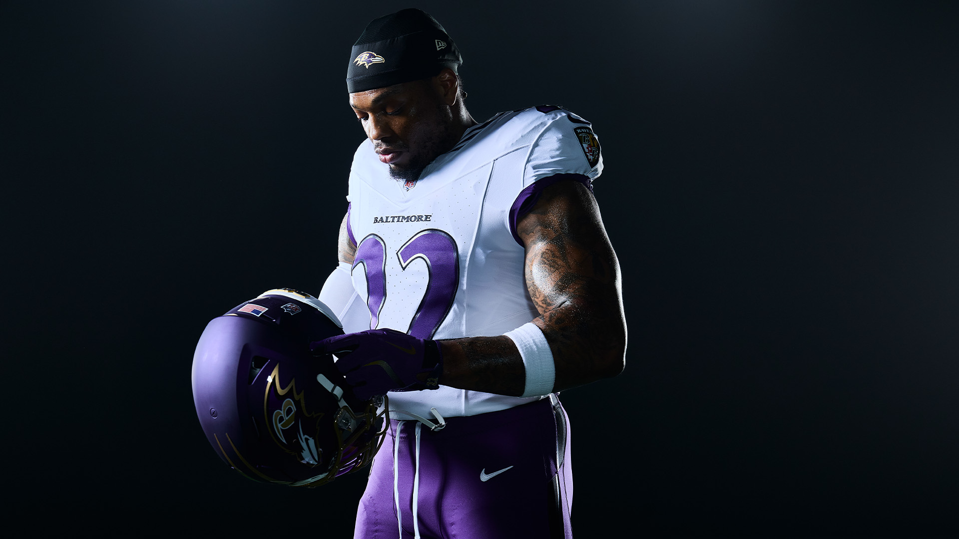 Photos: Ravens Unveil New Jersey Collection