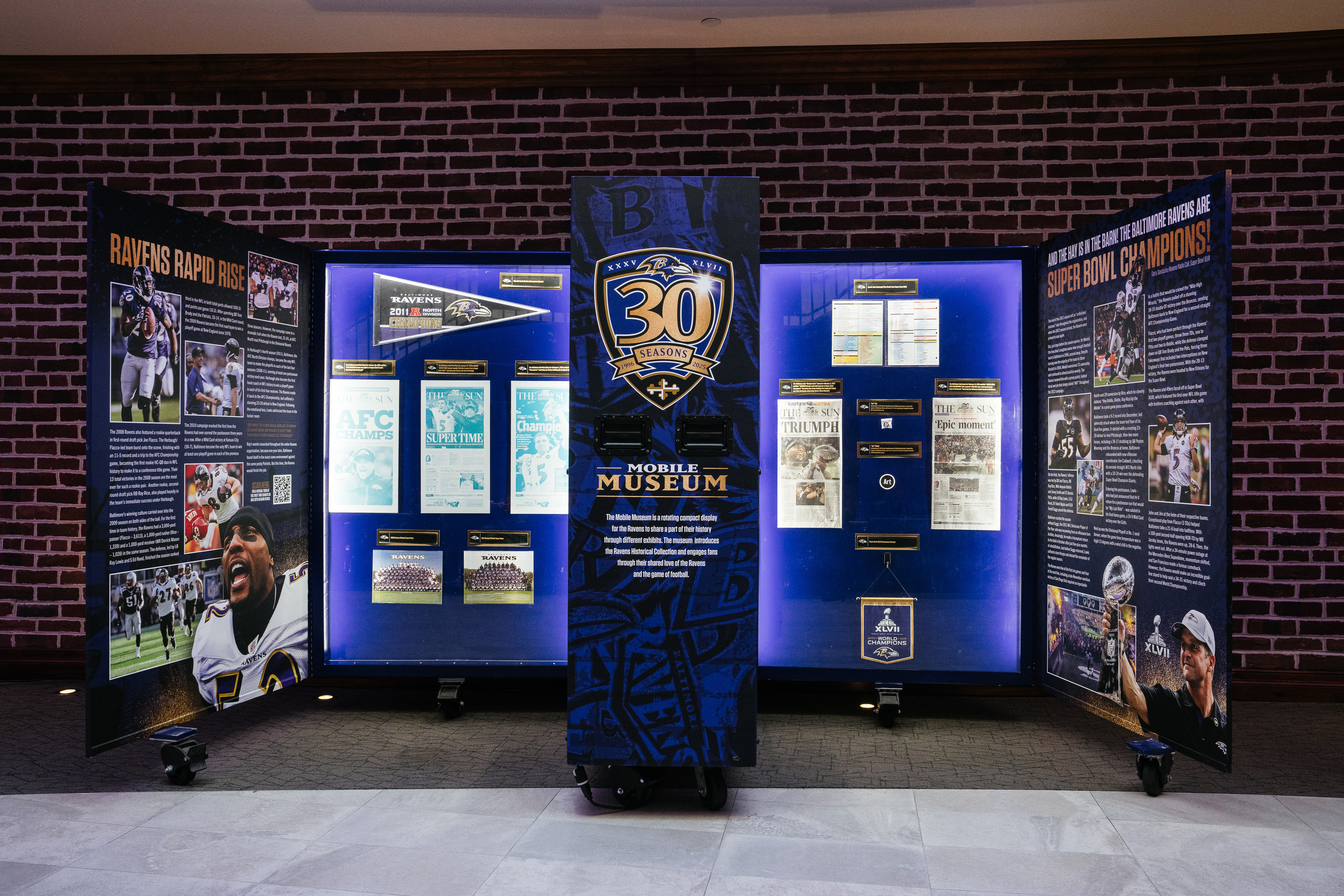 Baltimore Ravens Mobile Museum