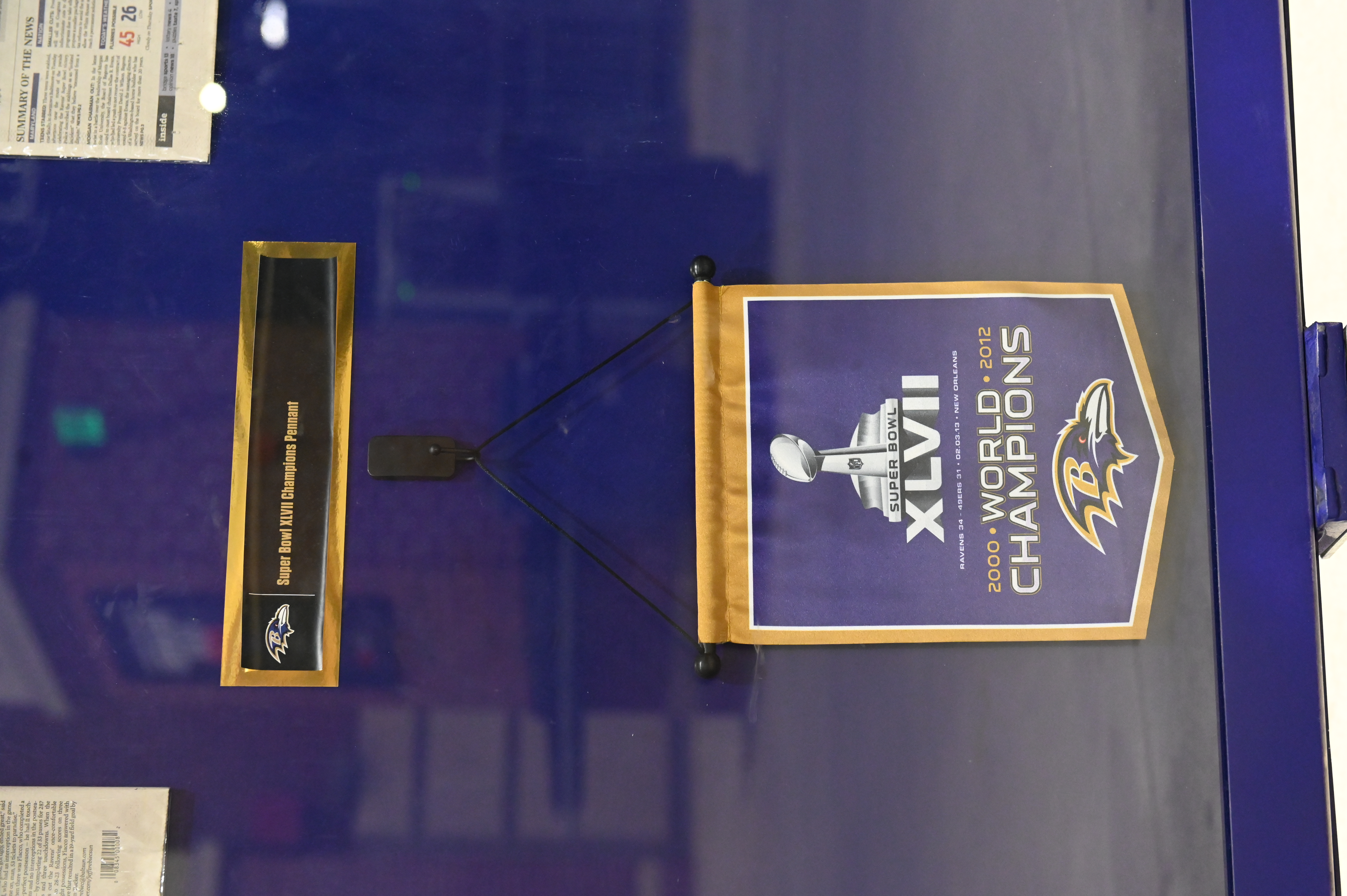 Super Bowl XLVII Champions Pennant