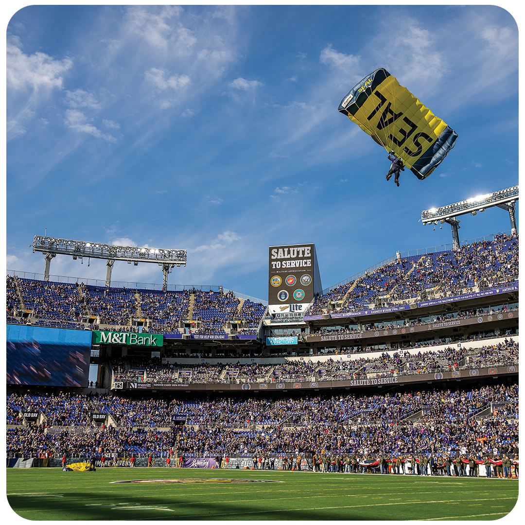 Pregame - Navy Leap Frogs