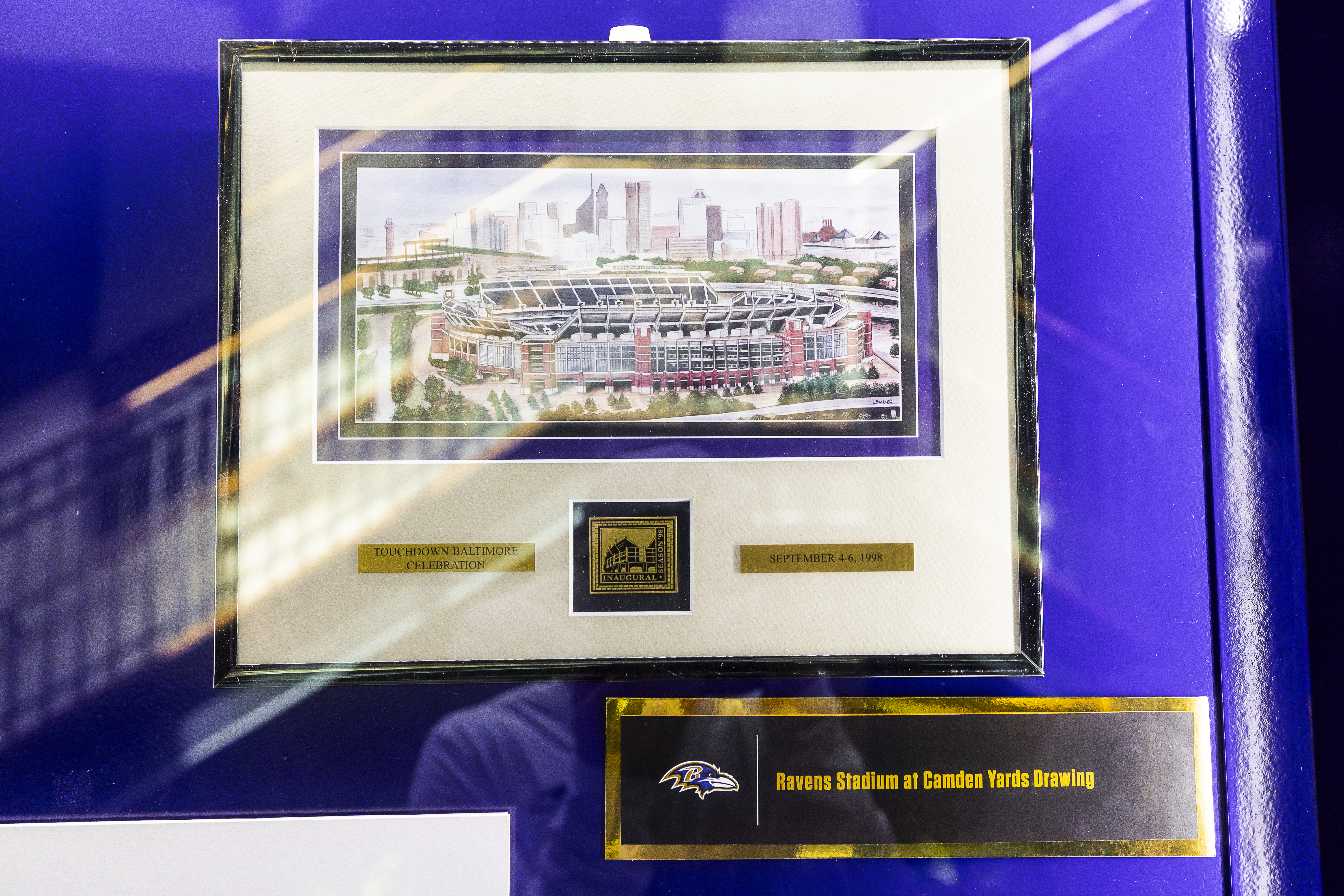 Ravens Stadium at Camden Yards Drawing