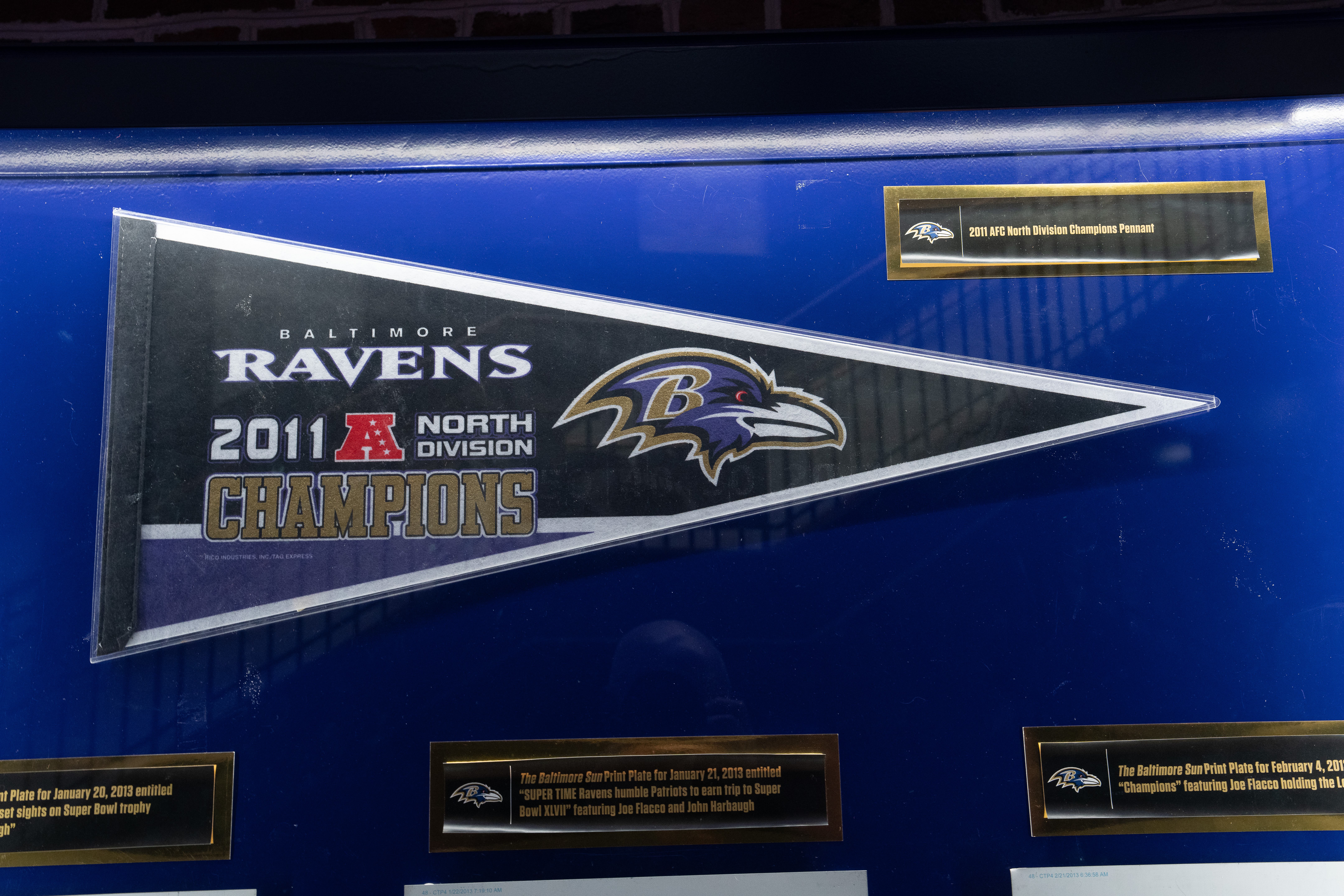 2011 AFC North Division Champions Pennant