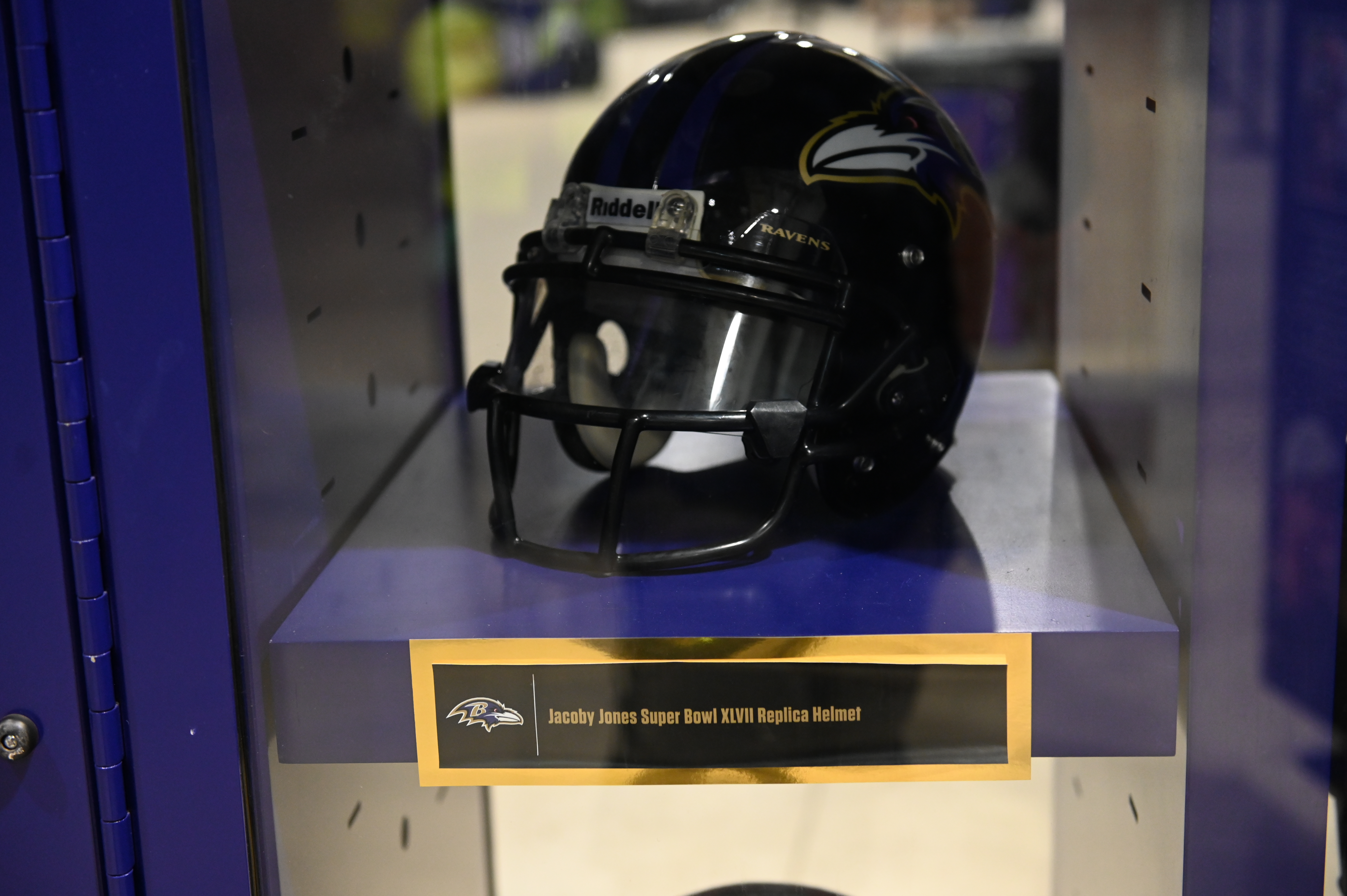 Jacoby Jones Super Bowl XLVII Replica Helmet