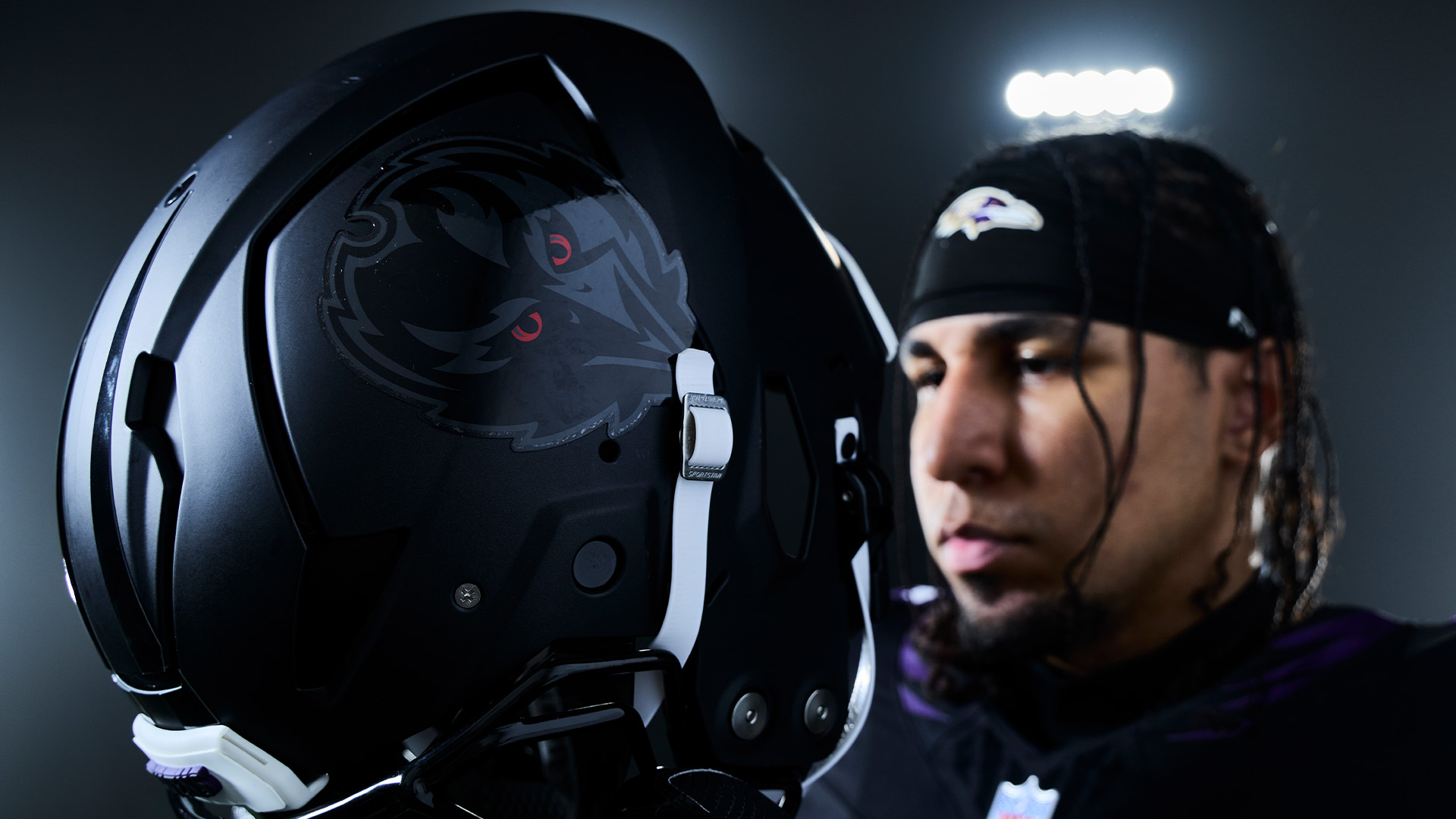 Photos: Ravens Reveal Two New Helmets