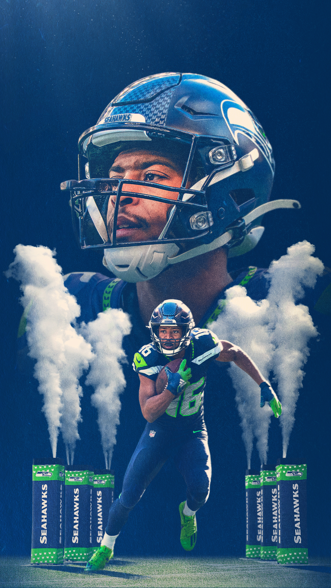 cool seahawks background