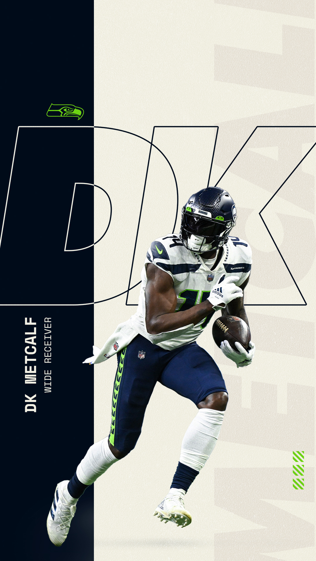 Download DK Metcalf Seattle Seahawks Wallpaper