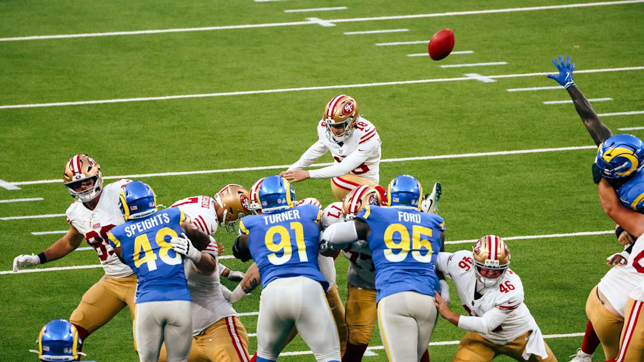 Eddy Piñeiro Drills 59-Yard FG to Give 49ers 23-20 Lead vs. Rams