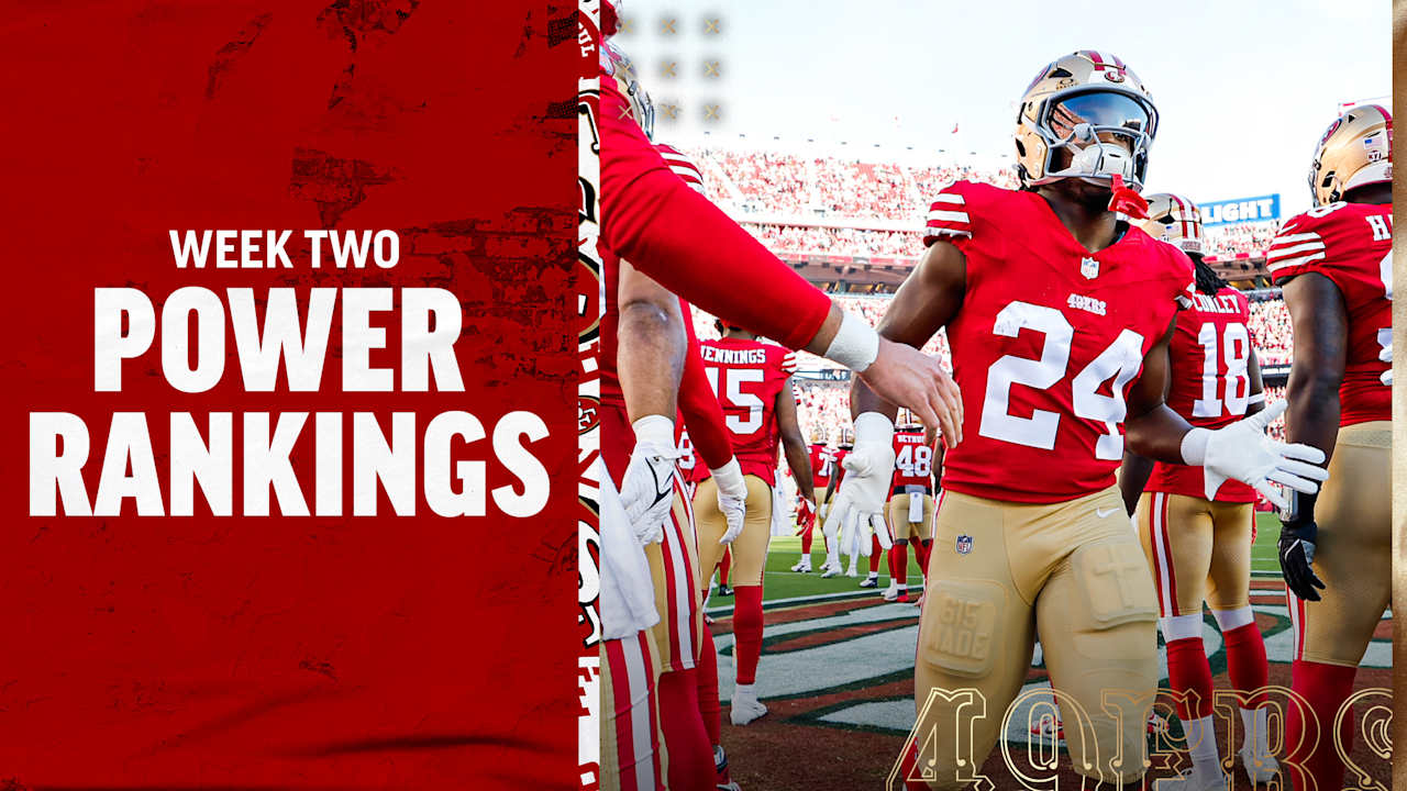 Power Rankings: 49ers Emerge from Week 1 as a Top-Ranked NFC Team