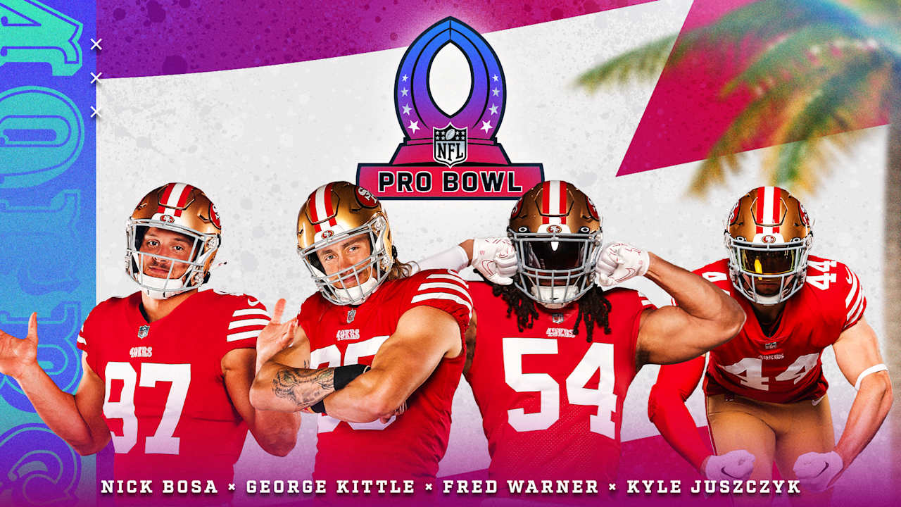 Kittle, Warner and Two More 49ers Players Selected to 2025 Pro Bowl Games