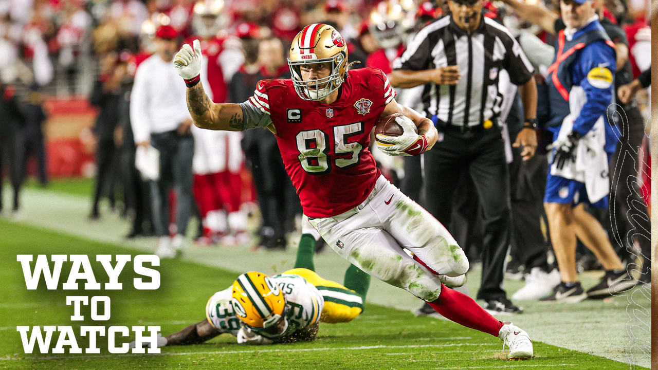 Ways to Watch: Green Bay Packers vs. San Francisco 49ers