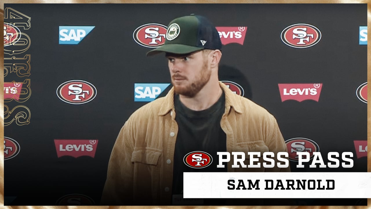 Sam Darnold Evaluates 49ers Performance in LARvsSF Press Pass