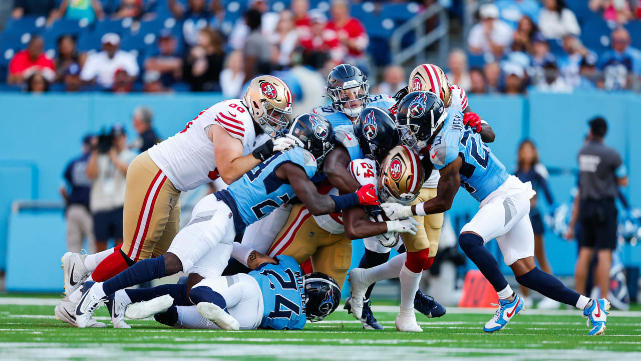 49ers vs. Titans Game Images (Preseason Week 1)