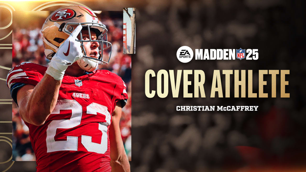 Christian McCaffrey Debuts as the Madden NFL 25 Cover Athlete