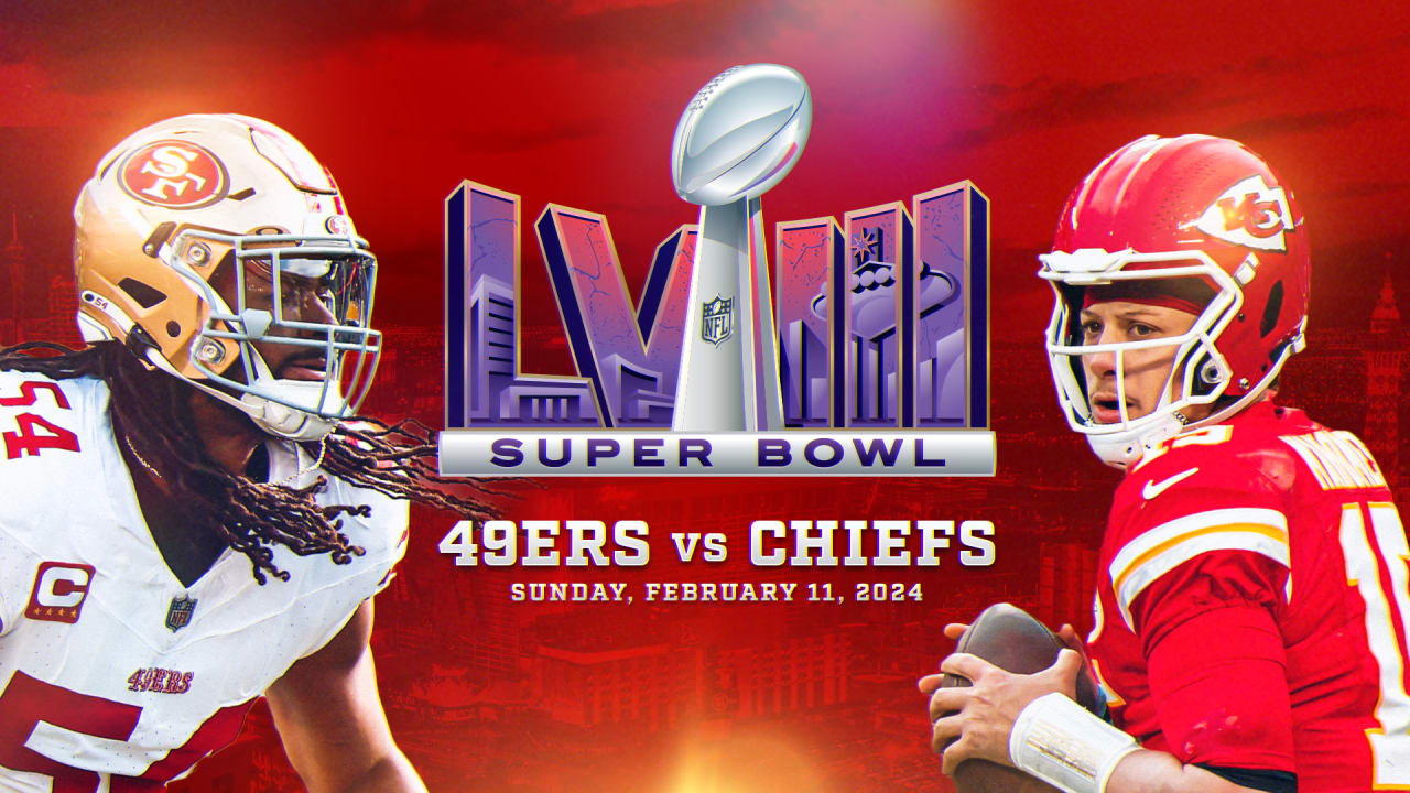 É hoje! 49ers e Chiefs entram emCampo para o Super Bowl LVIII 