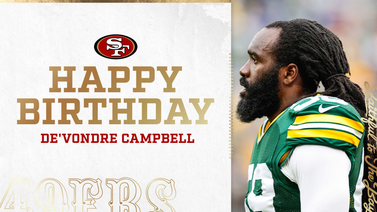 Happy Birthday to De'Vondre Campbell!