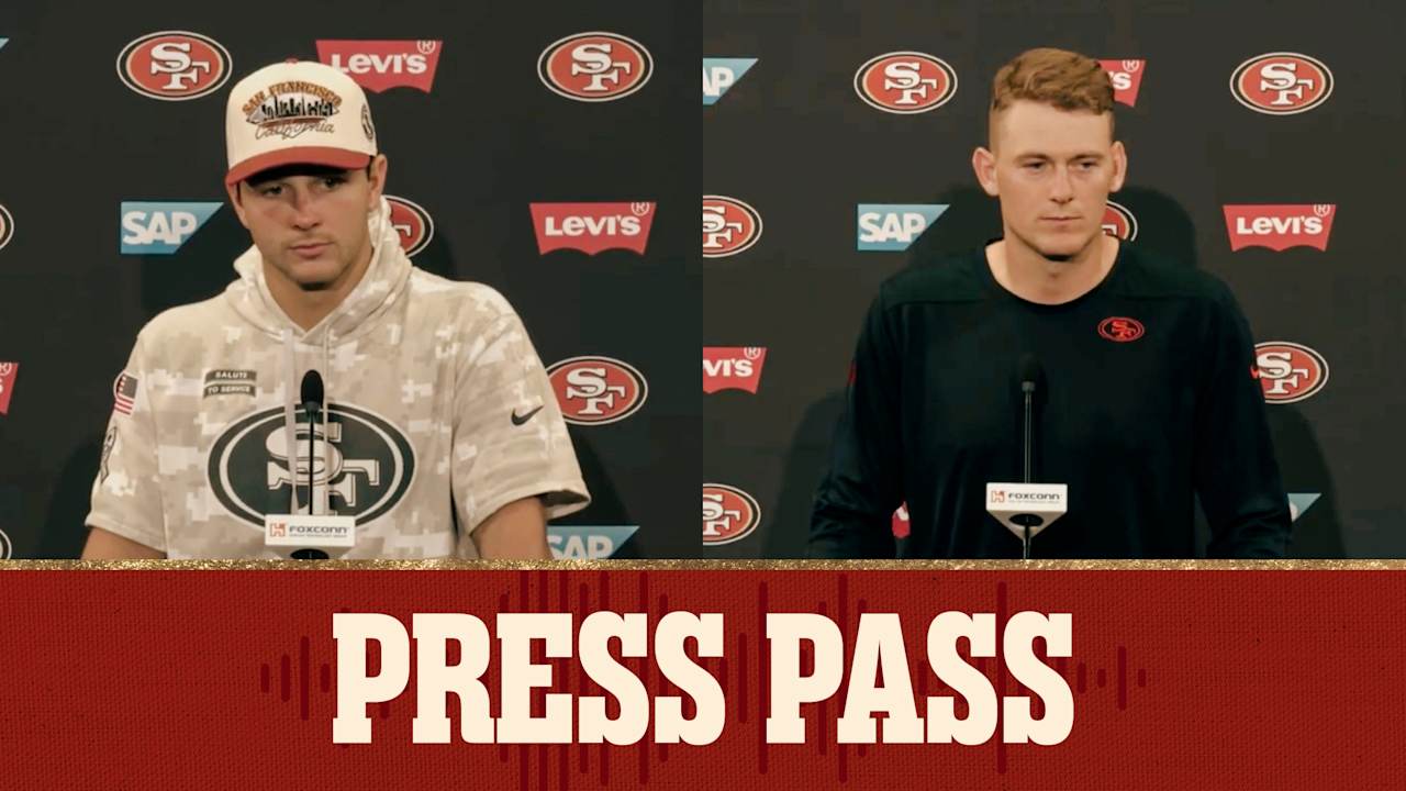 Brock Purdy and Mac Jones Discuss Health and Strategy Ahead of #SFvsLAR