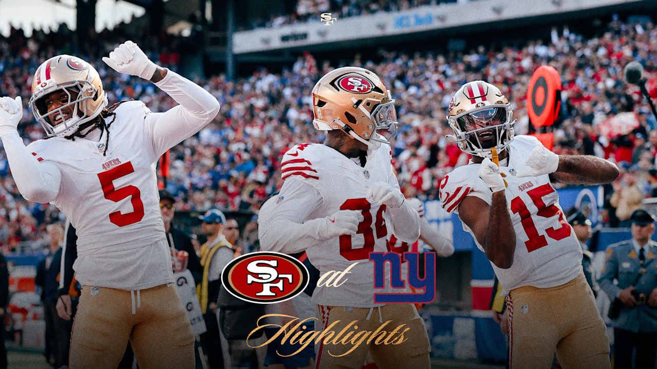 Image for San Francisco 49ers Top Plays vs. Giants | Week 9