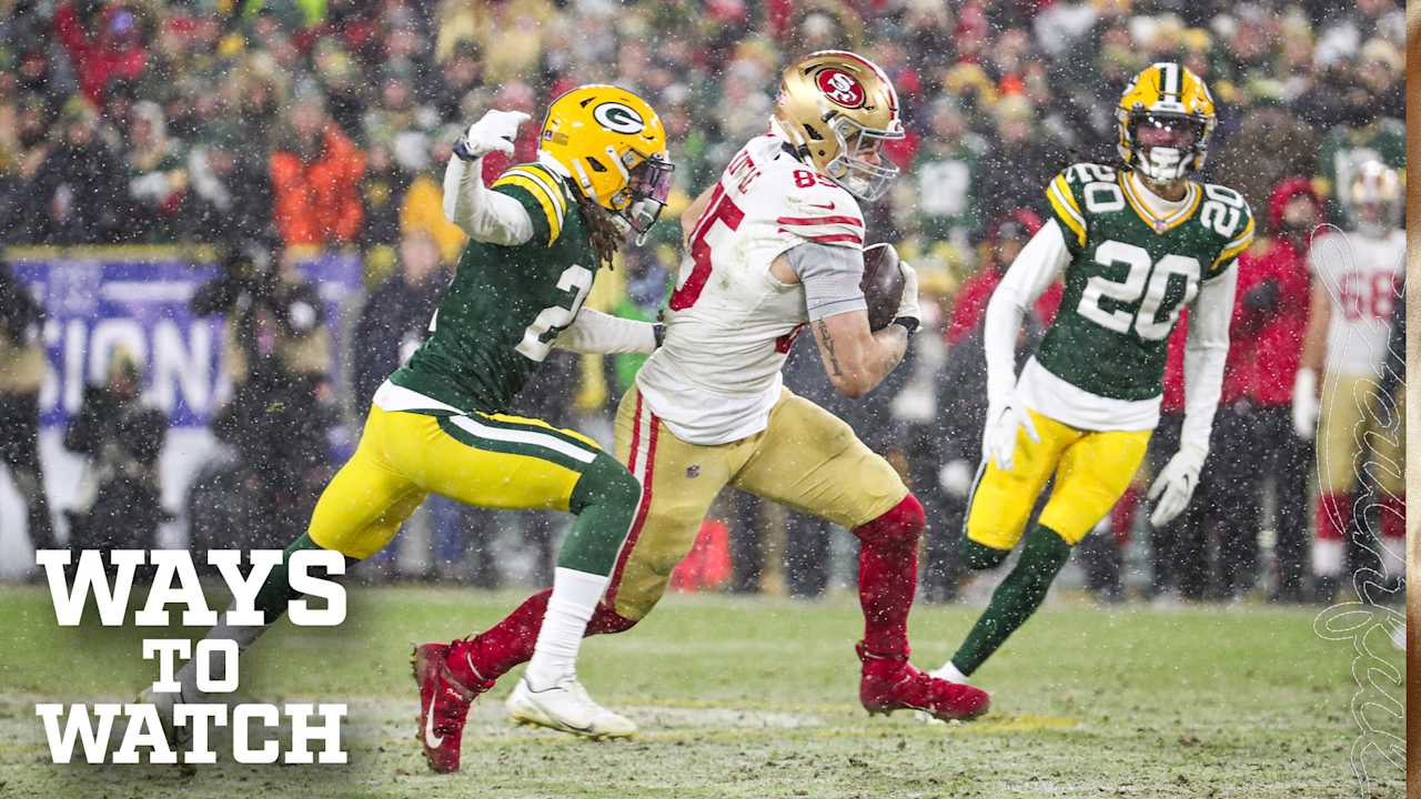 Ways to Watch and Listen: 49ers vs. Packers | Week 12