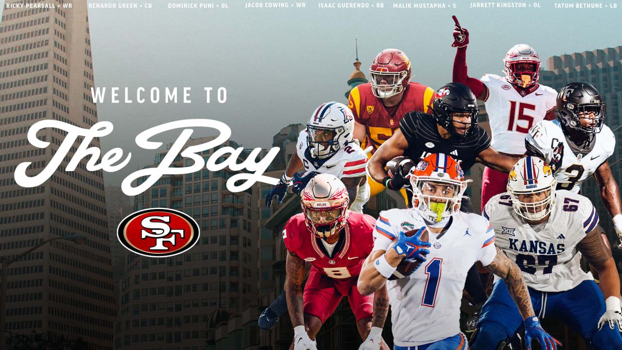 San Francisco 49ers 2024 NFL Draft Class Complete List of Picks Americano Sports