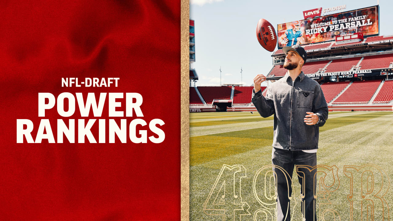Power Rankings: 49ers Remain Top NFC Team Following the 2024 NFL Draft