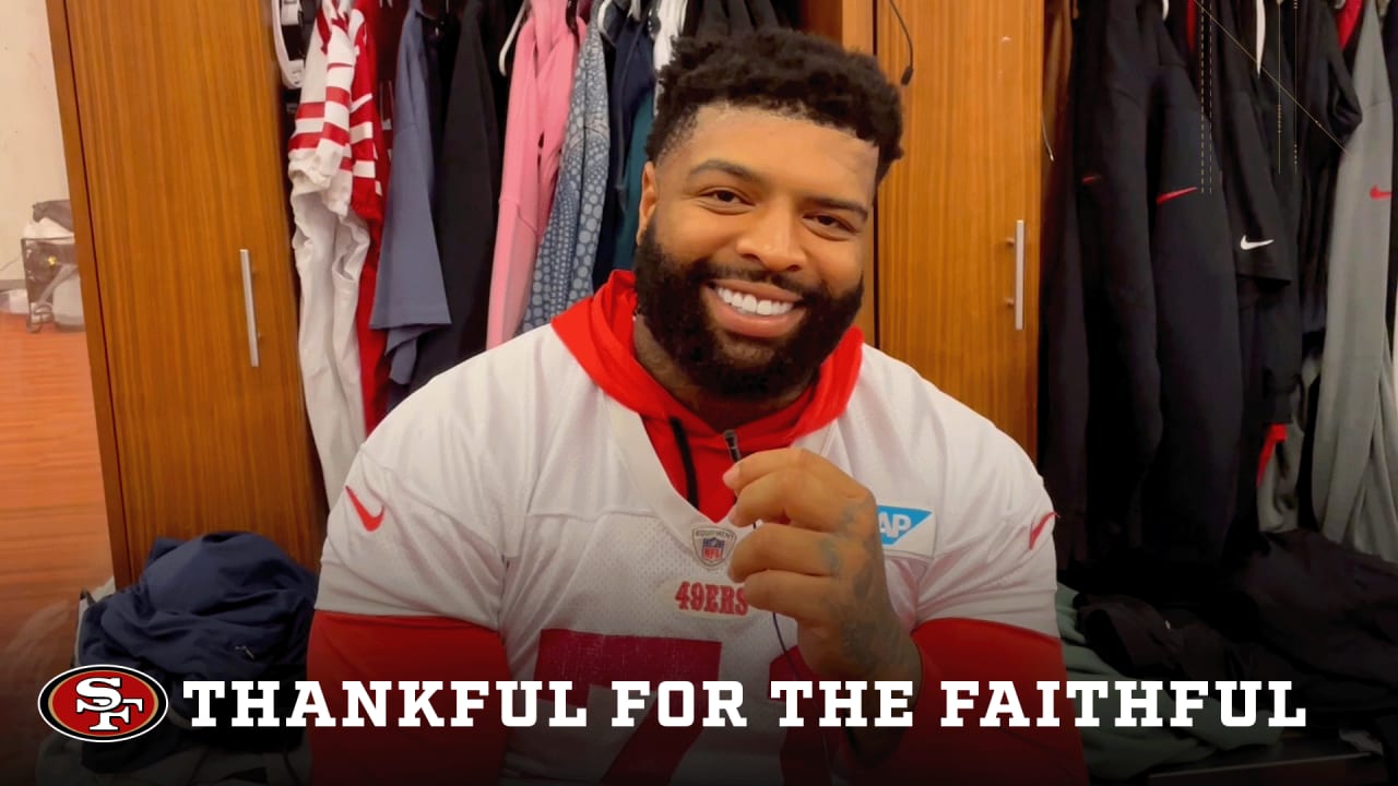 49ers Players Share Why They're Thankful for the Faithful ️