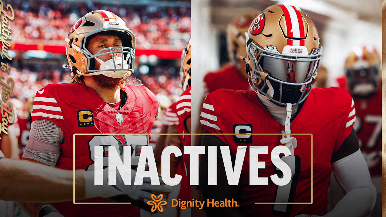 George Kittle, Deebo Samuel Sr. Active vs. Cowboys; Inactives for #DALvsSF
