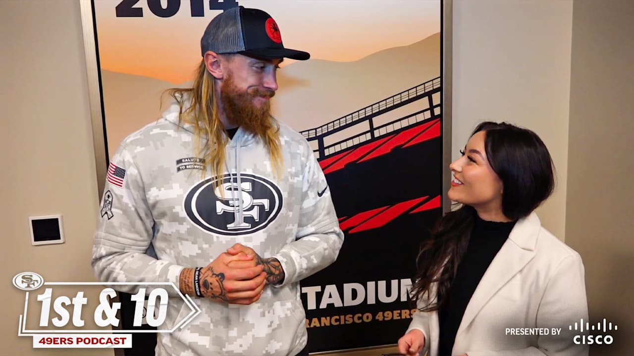 Move The Chains: George Kittle Talks Salute to Service, Giving Back to Military Families | 1st & 10