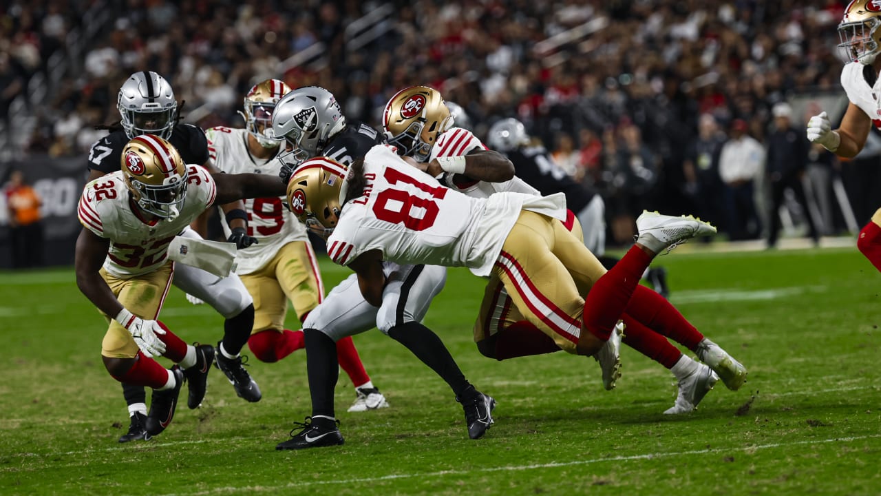 The 49ers tied the Raiders in the final game of the preseason