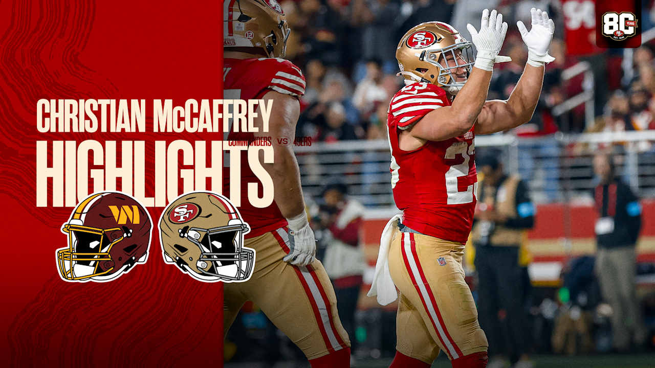 Christian McCaffrey's Best Plays from 2-TD, 117-Yard Game vs ...