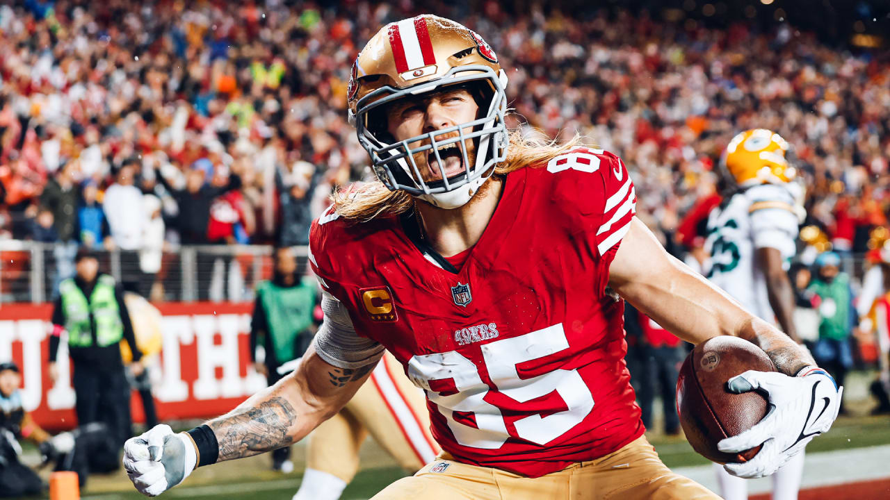 Brock Purdy Pinpoints George Kittle for a 32-Yard Touchdown Pass