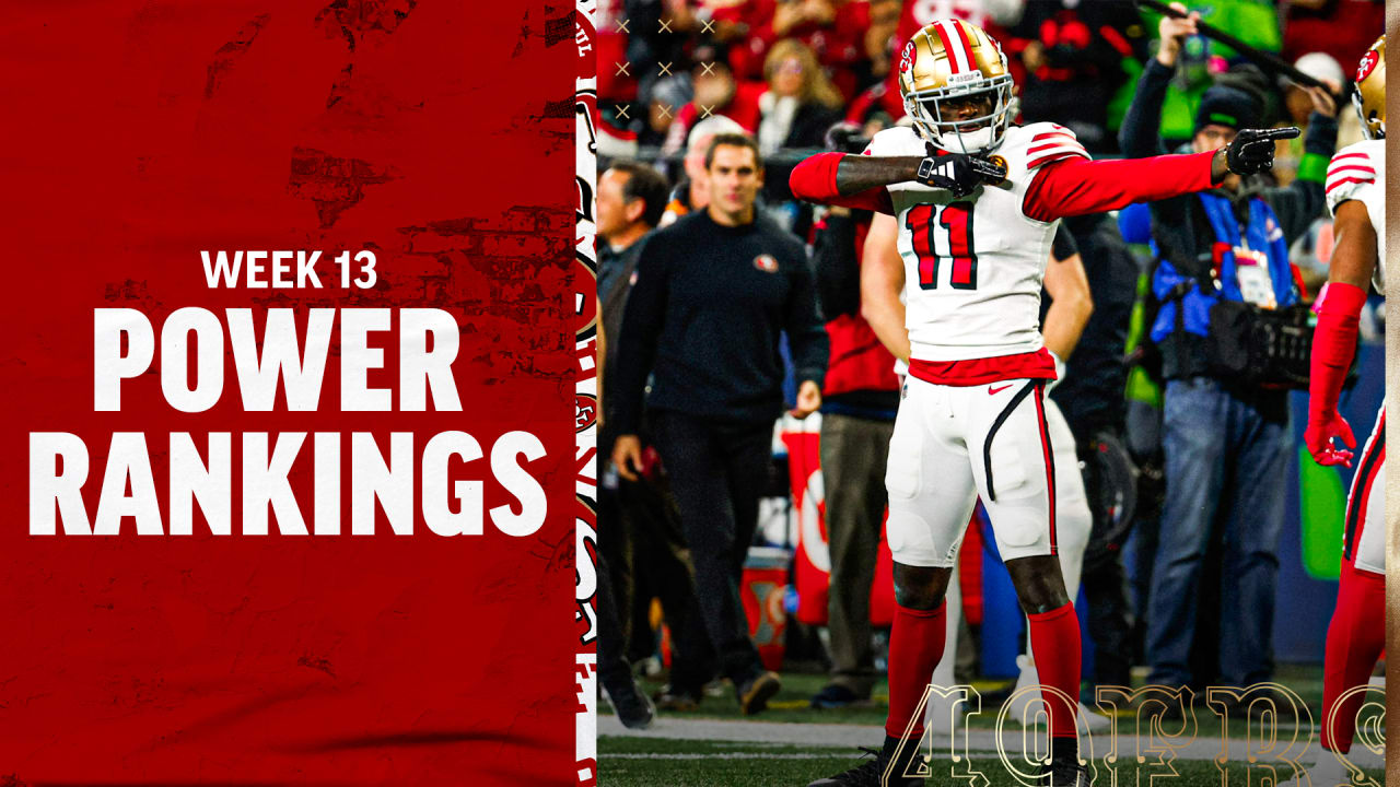 Power Rankings: 49ers Near the Top of the Charts Following #SFvsSEA