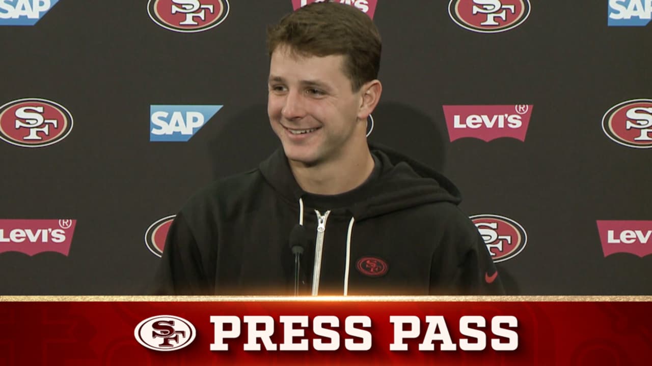 Brock Purdy ‘I Love the Game of Football’ Press Pass