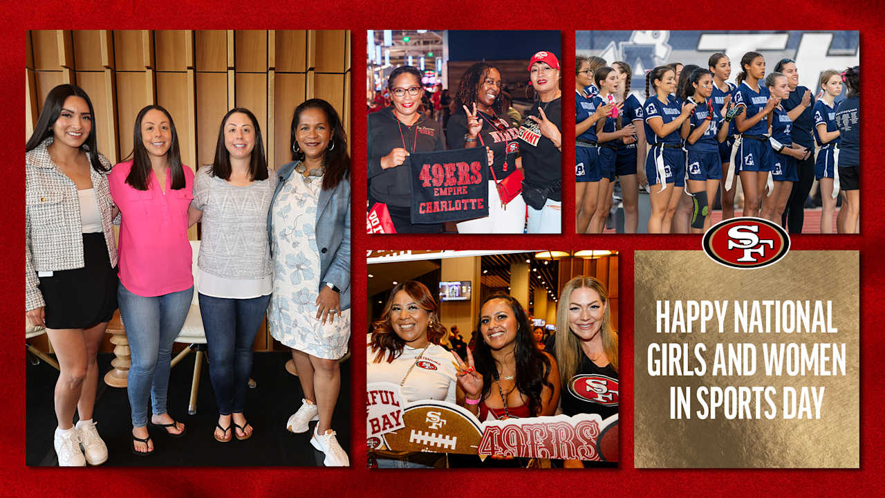 Celebrating Women of the 49ers on National Girls & Women in Sports Day