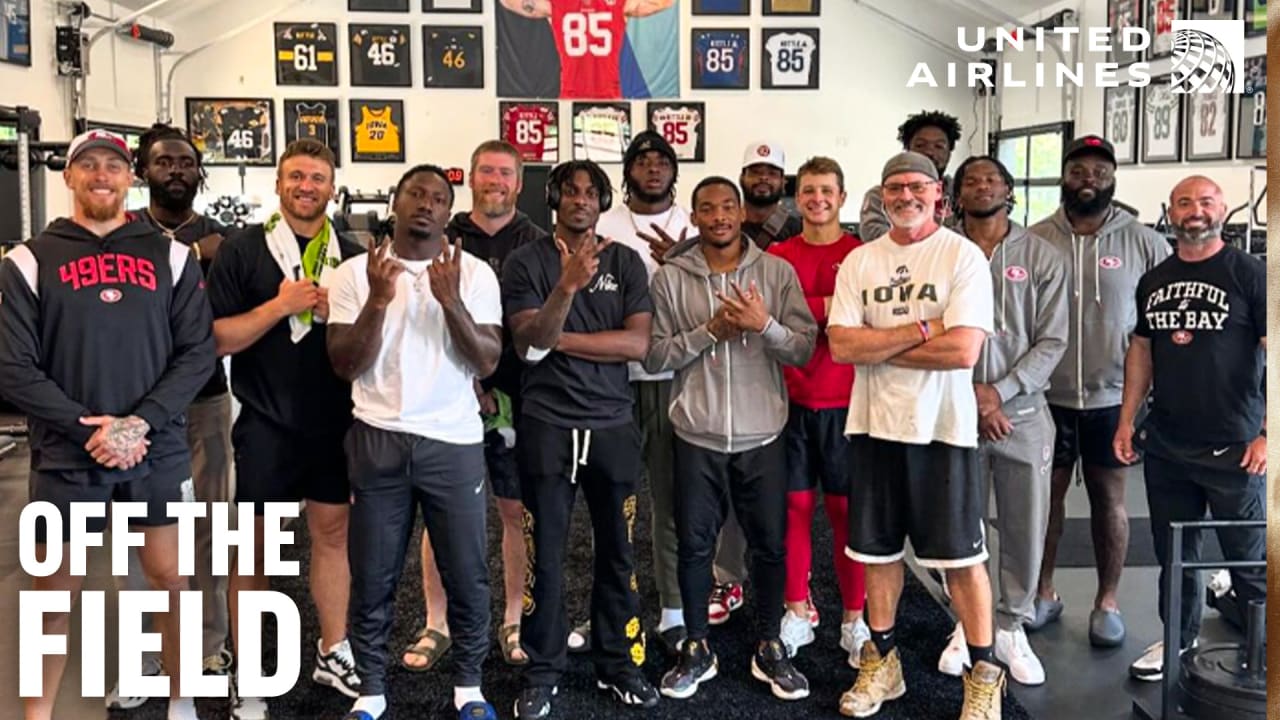 George Kittle Hosts Team Workout at Nashville Home | Off the Field