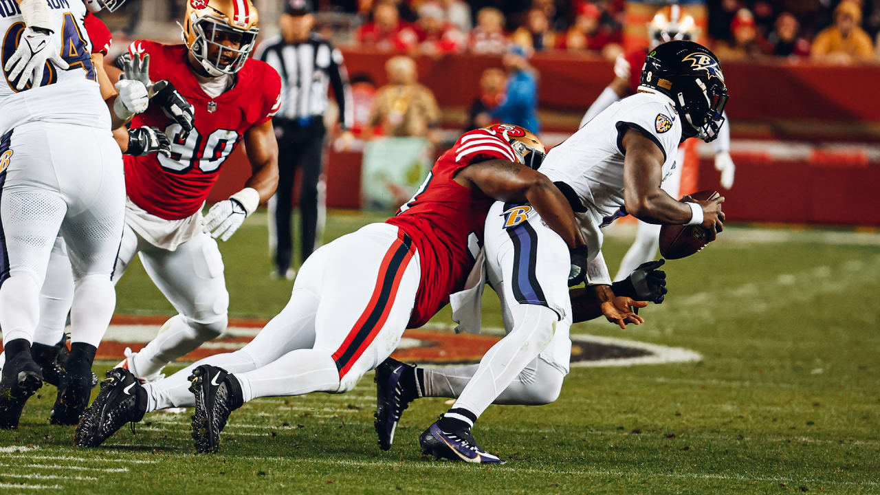 Javon Hargrave Tracks Down Lamar Jackson for 5Yard Sack