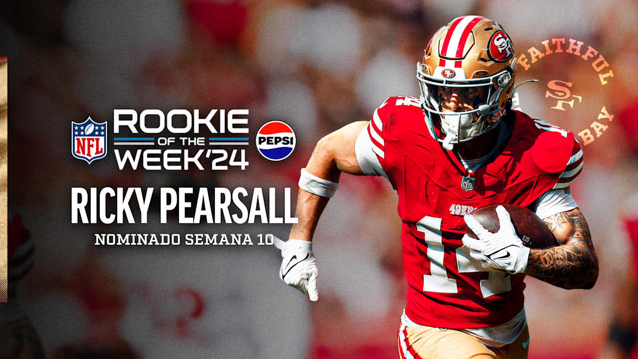 Pearsall Nominated for Pepsi Zero Sugar Rookie of the Week Award for Week 10