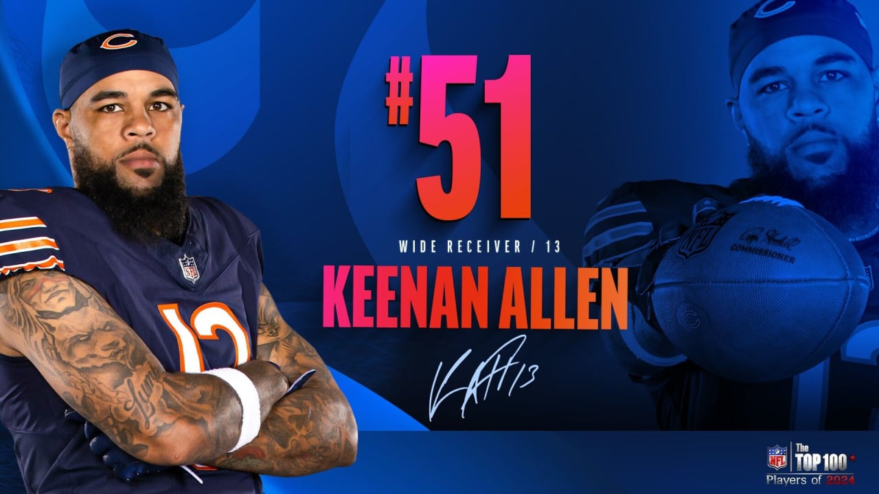 Keenan Allen named NFL’s 51st best player