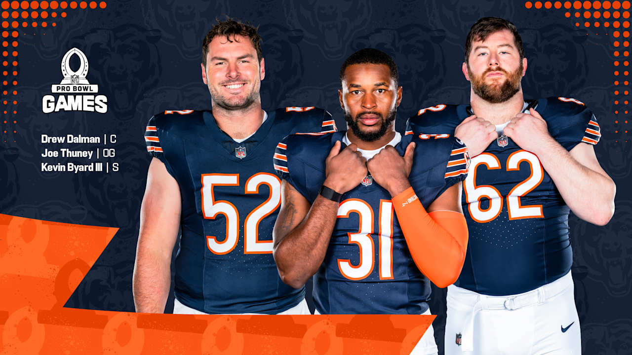 Three Bears players earn Pro Bowl honors - Chicago Bears