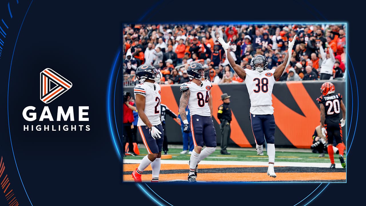 Bears Win Over Bengals in Week 9 Thriller