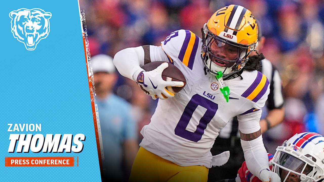 Zavion Thomas bringing versatility to Bears | Press Conference
