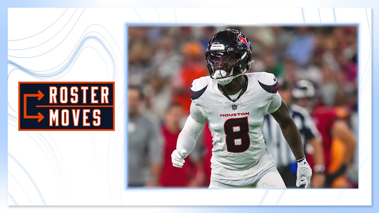 Chicago Bears announce roster moves