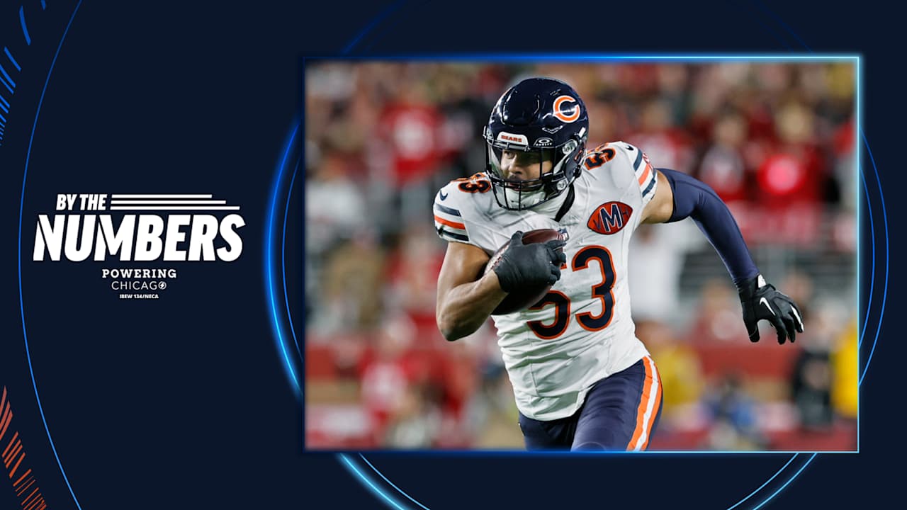 By the Numbers: Bears at 49ers | 2025 Week 17