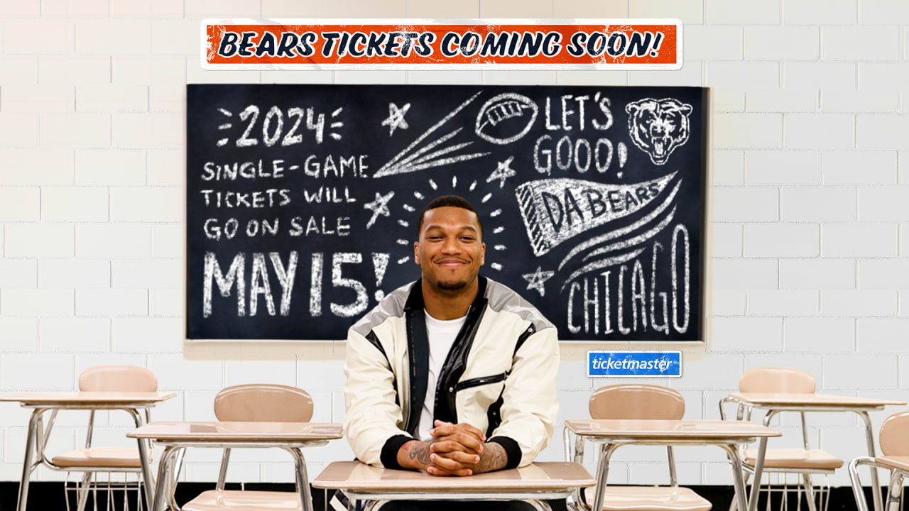 Bears tickets for 2024 season to go on sale tomorrow